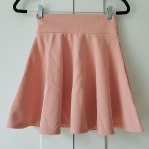 Light Pink Mini Skirt